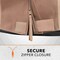 Modern Leisure Monterey Patio Egg Chair Cover, 45 in. L x 42 in. W x 75 in. H, Beige 3109 - alternate 4